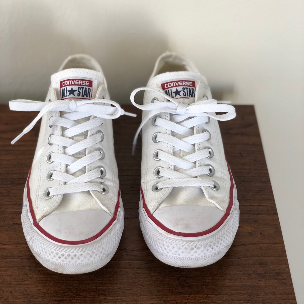 White Converse Sneakers